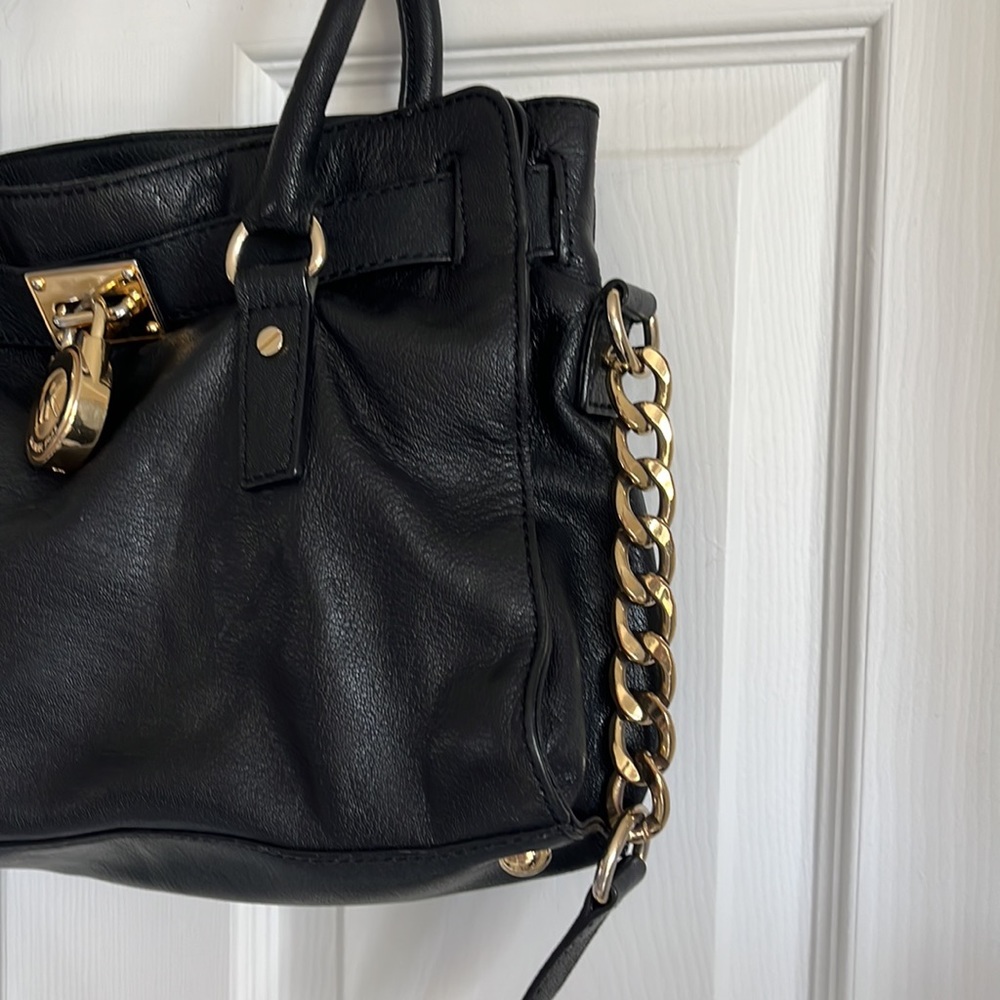 Michael Kors black leather bag - Picture 3 of 14